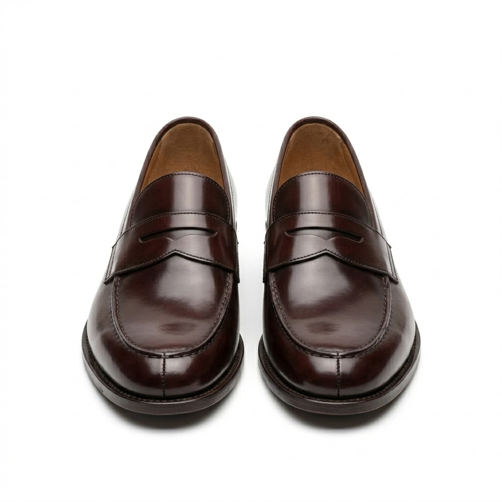 Premium Calf Leather Penny Loafers